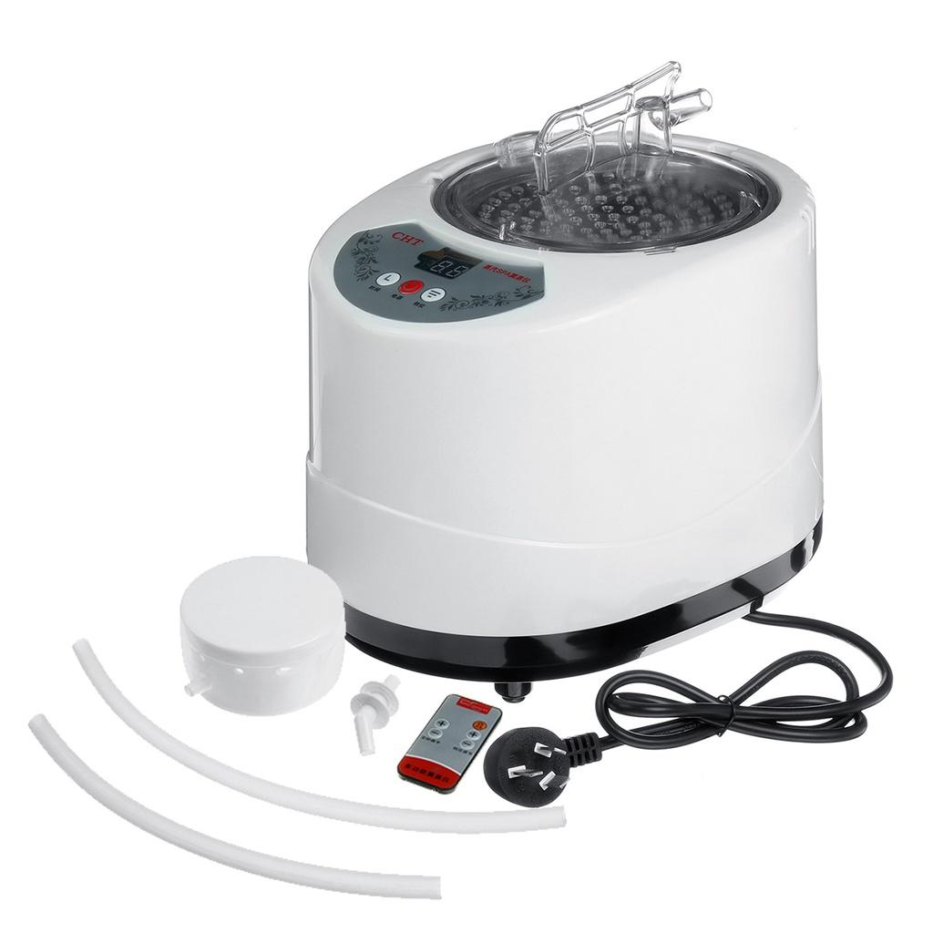 220V 3L Fumigation Machine 1000W Home Steamer Generator Steam Sauna Spa Tent +RC 11.2 X 10.6 X 10.6''