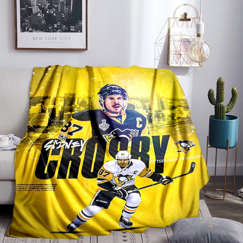 Crosby erreicht Wirft Decke Flanelldecken Plüsch für Sofa Bett Geschenke für Männer Frauen Reise Picknickdecke Weihnachts-Fan-Geschenke