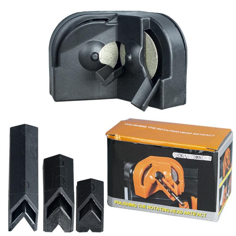 Angle Grinder Drill Bit Sharpener: Multi-Spec Drill Bit Grinding and Polishing Tool