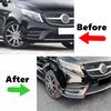 Front Bumper Lip Side Splitter Spoiler Body Kit For Mercedes-Benz V-Class W447 V260 AMG Line 2015-2019 Front Bumper Protector