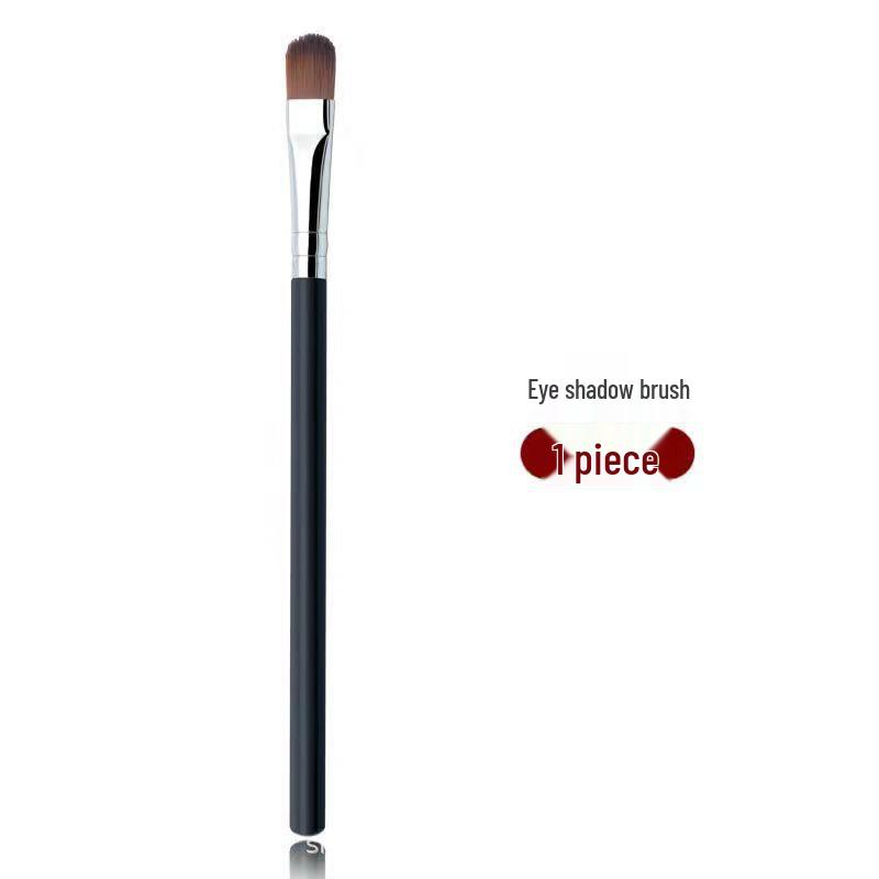 Soft Hair Flat Head Eyeshadow Brush: Professional Detail Tool for Smudging and Beginners