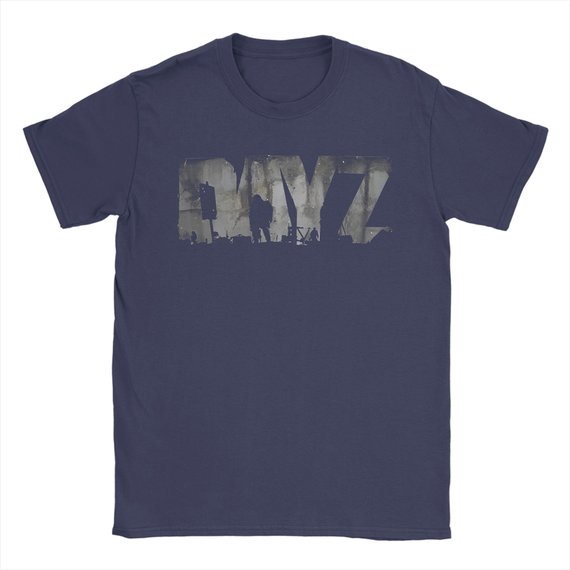 

2026 SpringSummer Trendy DayZ Shooting Game Print Logo Classic Trendy Cotton TShirt Round Neck Short Sleeve TShirt Top 4XL