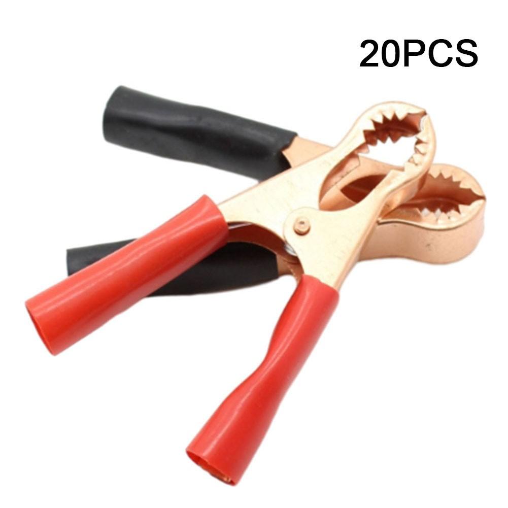 Strong and Sturdy 50A Car Clips Battery Clamps Crocodile Clip