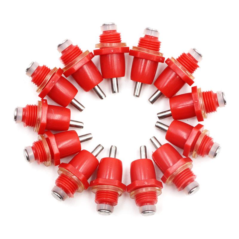 10 pcs Chicken Drinker Nipples Automaitic Poultry Bird Waterer Nipples 360 Angle Drinkers Poultry farm Feeding Equipment Chicken waterer