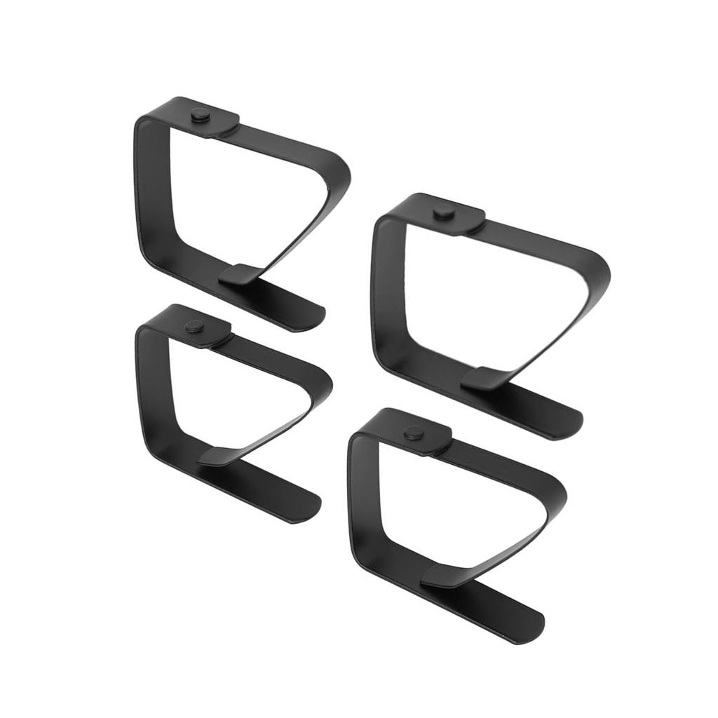 4pcs Large Table Cloth Cover Clips Stainless Steel Anti Slip Tablecloth Holder Clamps 5*4cm