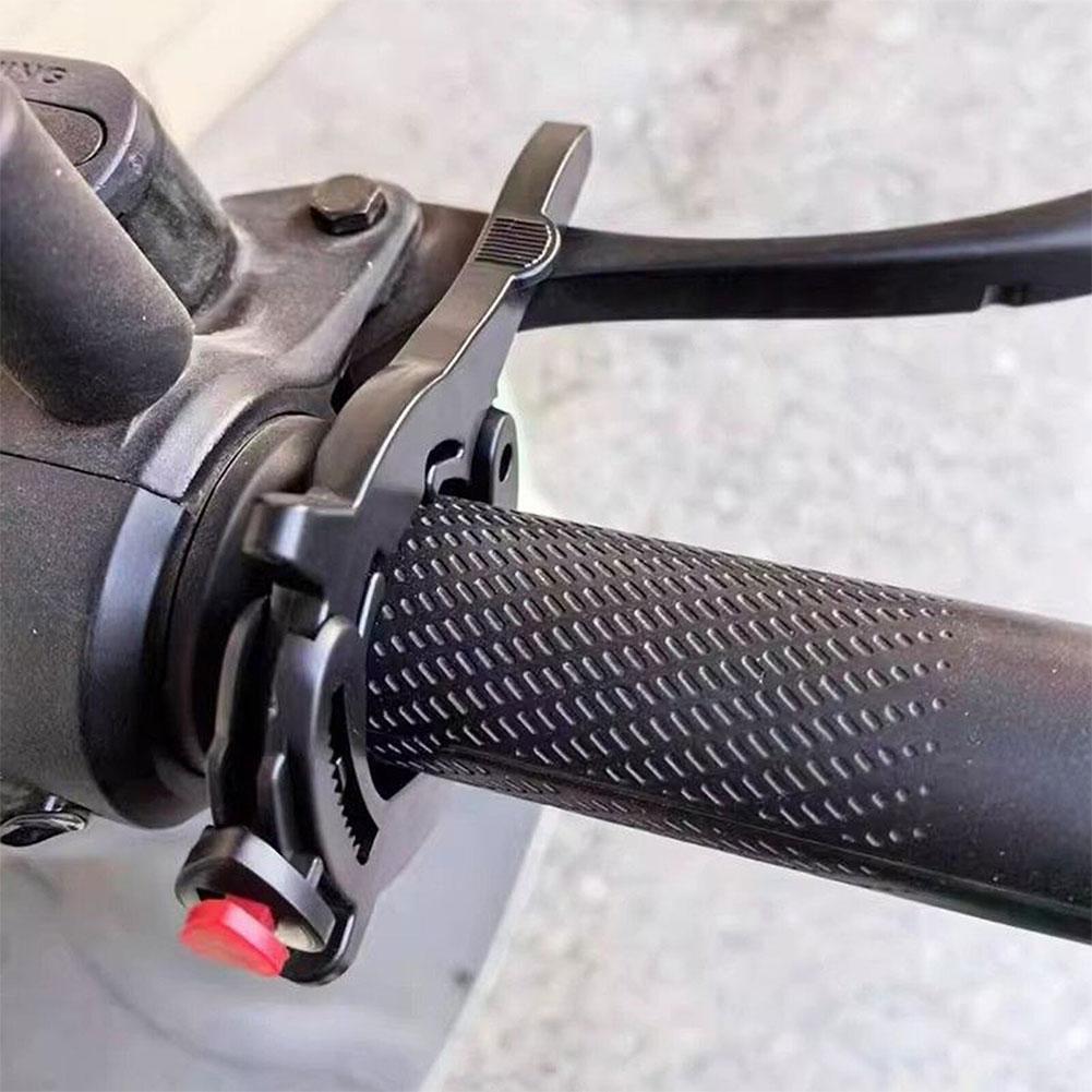 Motorrad Tempomat Gasgriff Für Hochwertiges Aluminium Lock Assist Halter Universal Handgelenkgriff Lenker Gasgriffe 2