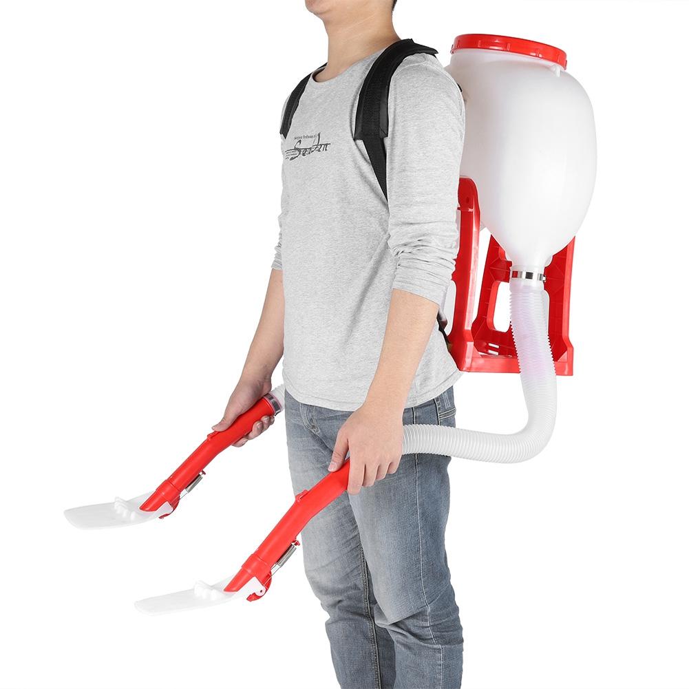 20L Große Kapazität Manuelle Samen Spreader Rucksack Dünger Streuer Garten Seeding Werkzeug