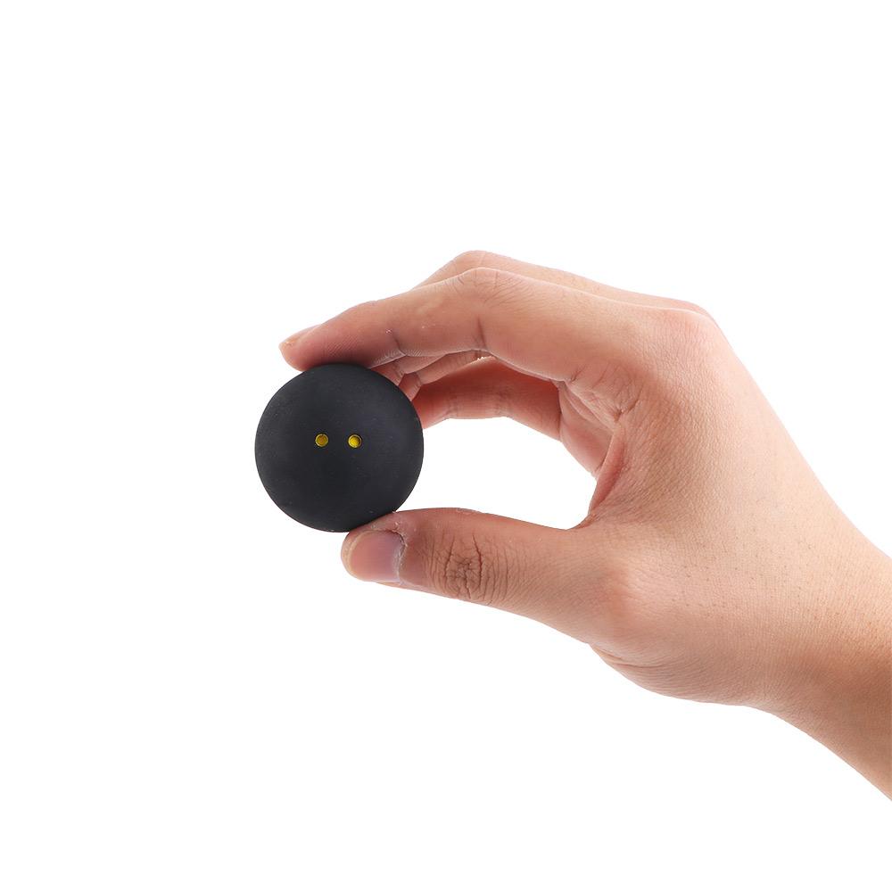 Competition Squash Training Tool Squash Ball Low Speed Ball Training Squash Ball Two-Yellow Dots