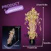 Piececool 3D Puzzle Aurora Metallic Nano Puzzle 3D Metal Puzzle Metal Model Assembly Kit No Glue Required 2 Star Difficulty Level For Intermediate