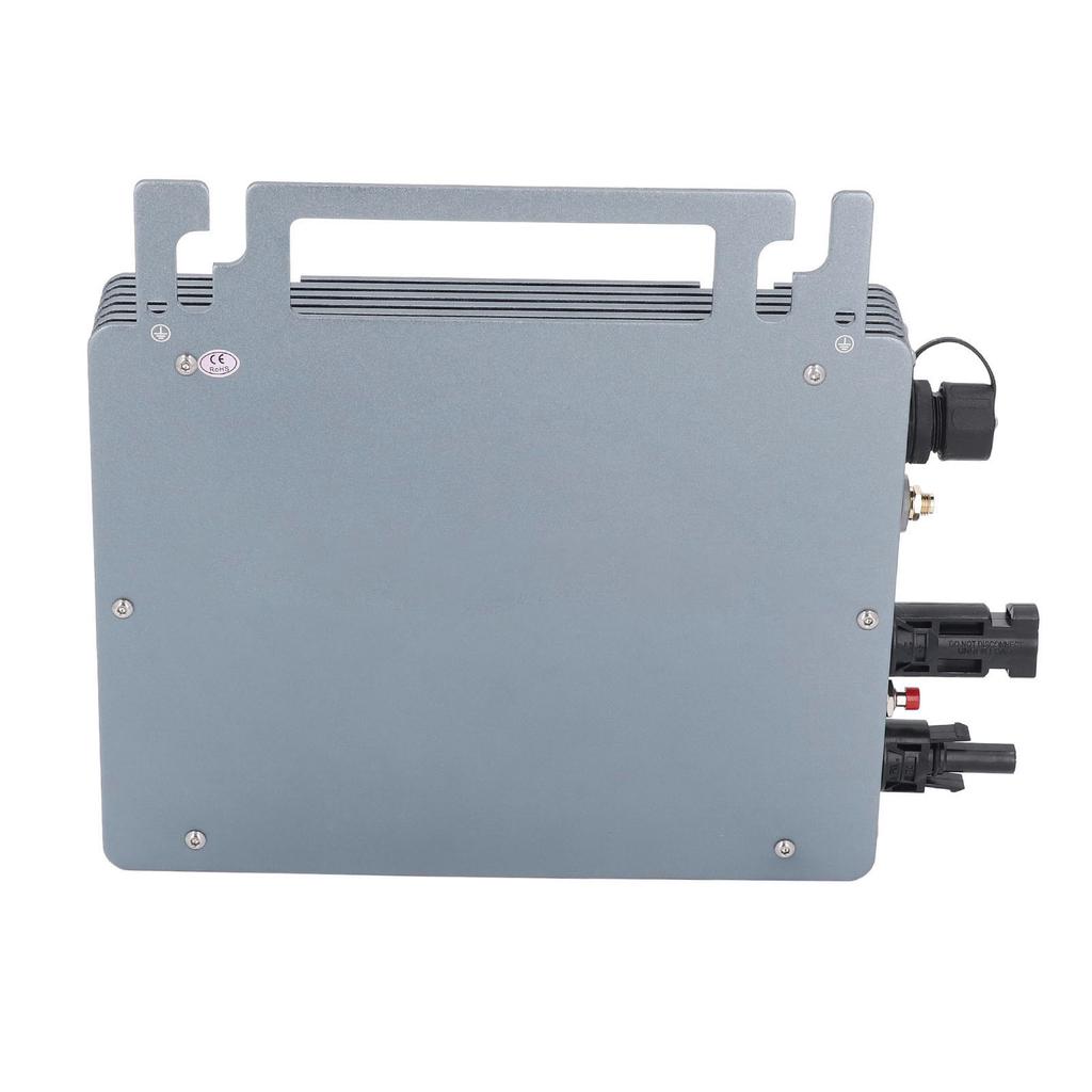 400W Solar   Inverter Remote Control   Design High Efficiency MPPT Grid Tie   Inverter Aluminum Alloy Material for PV Panel