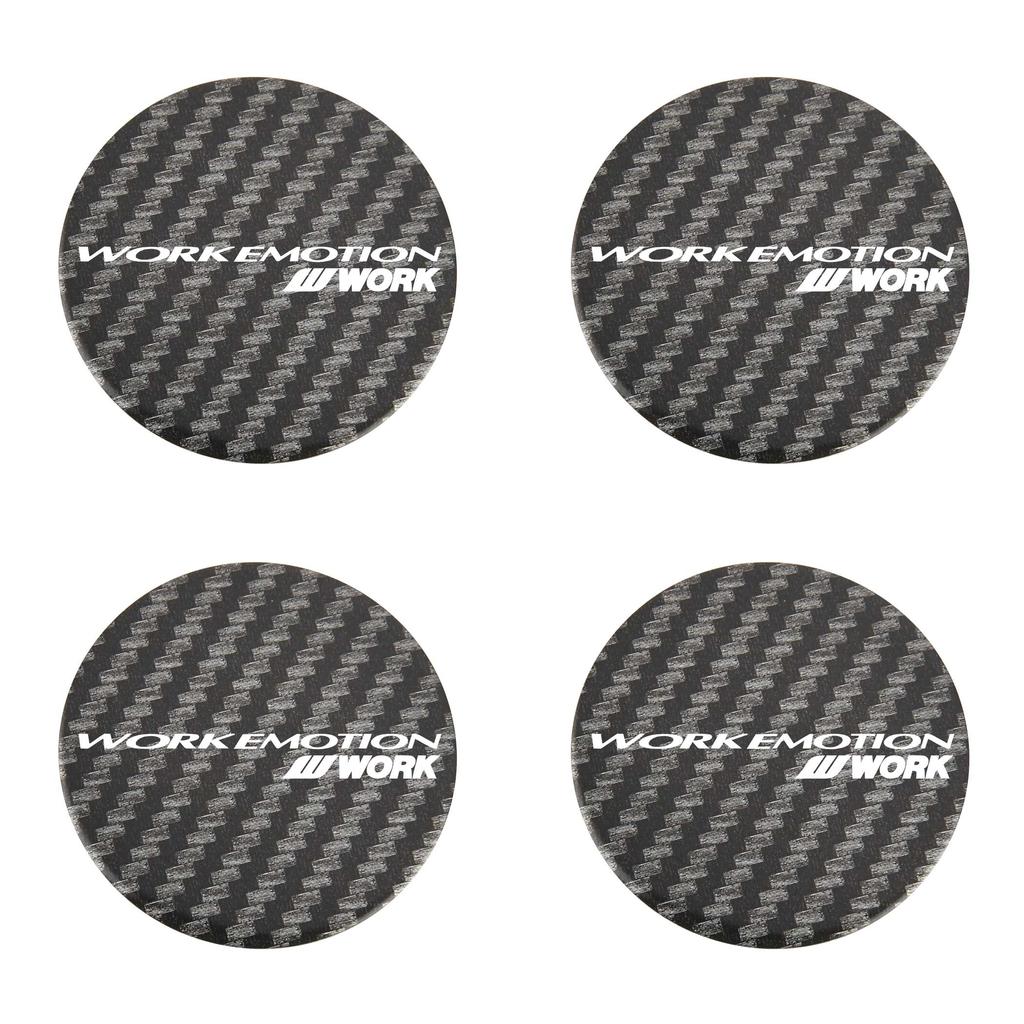45mm Wheel Sticker 50mm WORK EMOTION 56mm Rim Center Emblem EQUIP 60mm Wheel Cover Hub Cap Badge 65mm VS MEISTER XT7 ZR10 S1 T5R