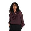 Nobody´s Child Womens/Ladies Tie Neck Relaxed Fit Balloon Sleeve Blouse