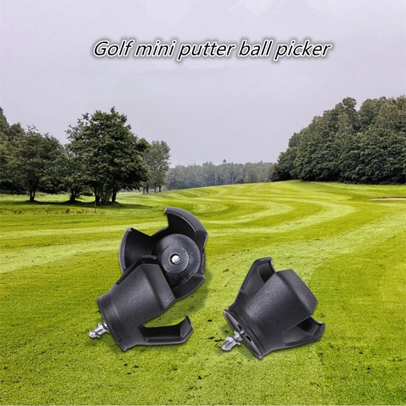 3PCS Golf Ball Picker Golf Ball Retriever Mini Golf Ball Pick Up Tools Golf Ball Grabber Claw Sucker for Golfer Gifts
