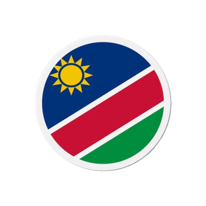 Aimant Rond - Namibie - 6 cm - Multicolore - 50 pièces - Mixte