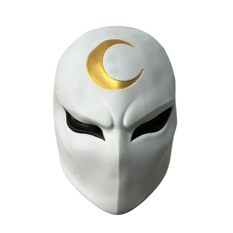 Cosplay Moon Knight Mask Hero Anime Costume Face Shield Halloween Gifts
