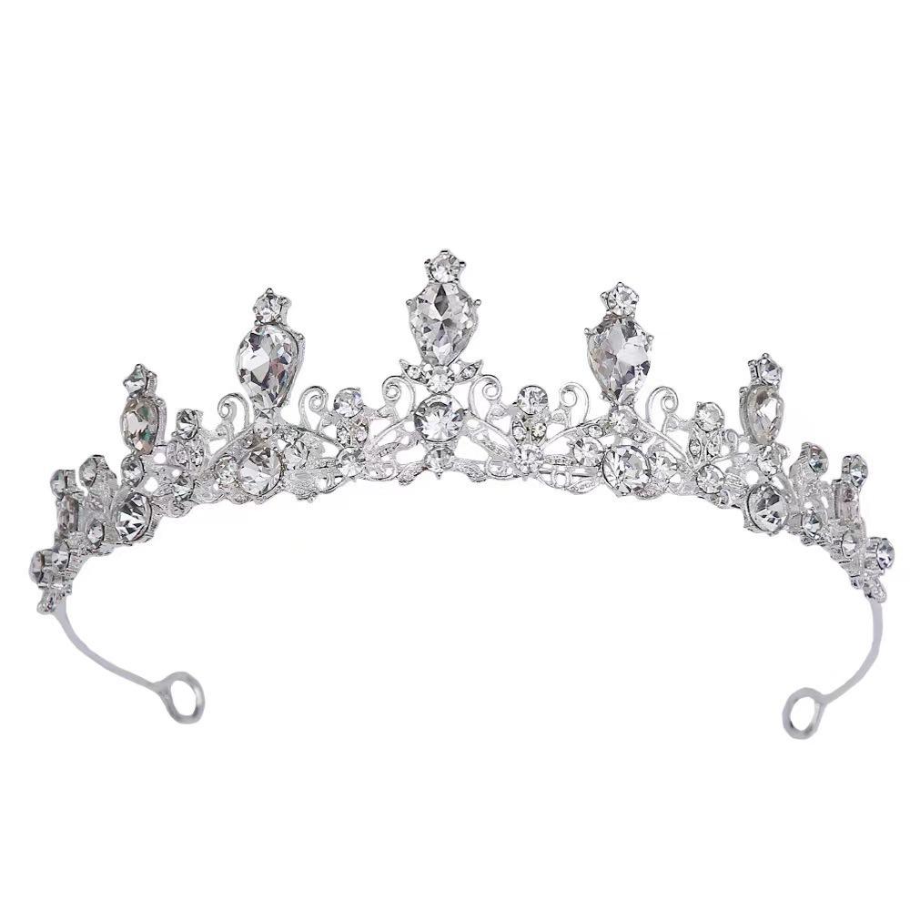 

Свадебная корона Аксессуары для корейского свадебного платья Свадебная корона Аксессуары для волос Корона для принцессы на день рождения Аксессуары для волос