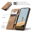 Husă flip din piele mată cu suport pentru carduri și suport pentru telefon pentru Samsung, iPhone