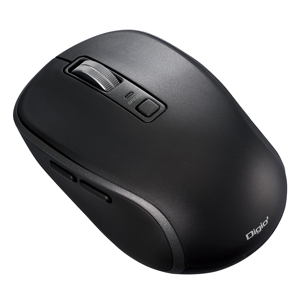 

Digio2 Bluetooth, Quiet, 5-Button, BlueLED Mouse, Small, Easy-to-Grip Design, Black, Z0183