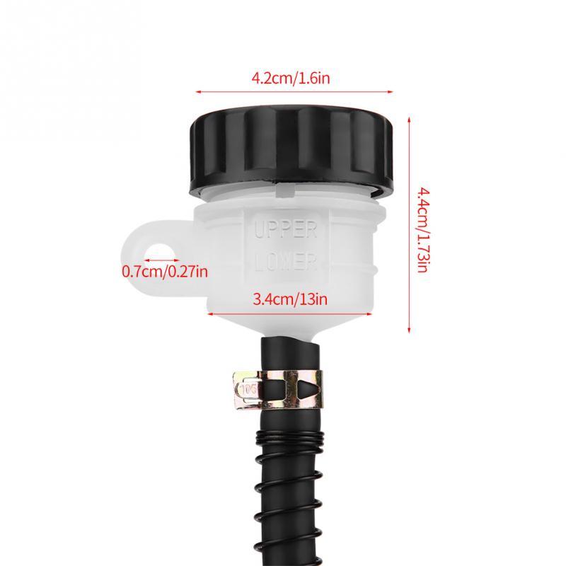 Motorcycle Rear Foot Brake Hydraulic Master Cylinder Pump Reservoir For Suzuki GSXR 600 750 1000 1100 GSX1300R