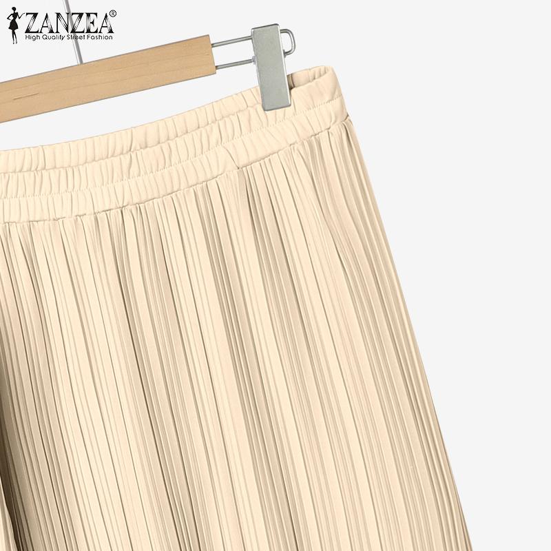 ZANZEA Women Sleeveless Vest Tops and Long Skirts Summer Two Piece Suit Sets