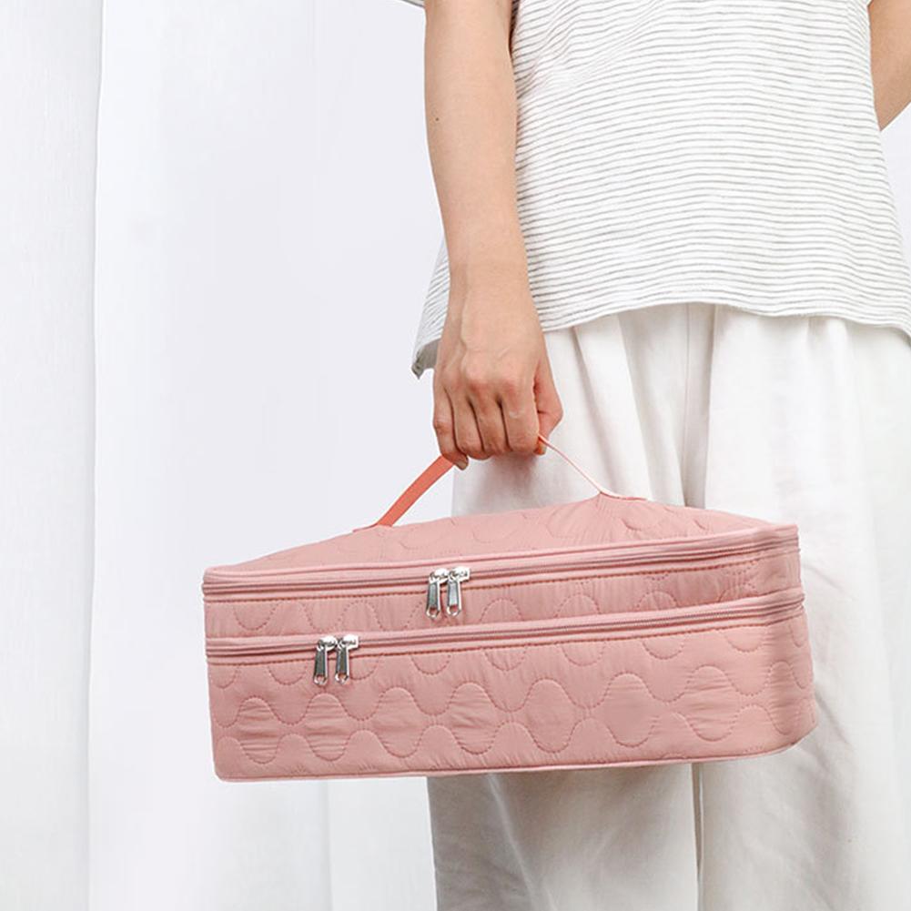 Doppellagige Reise-Tasche für Haarstyling-Geräte Haartrockner Organizer-Tasche Lockenstab-Tasche für Revlon One-Step Haartrockner/Volumizer/Styler
