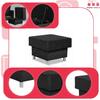 Sofa Corner Sofa Alicja with Pouf Sofa Sofa Bed Family Meble Black