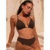 Sexy Halter High Cut Strappy Bikini Women Swimwear Female Swimsuit Two-pieces Bikini Set Padded Bather Bathing Suit Swim