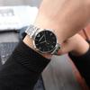 Emporio Armani AR1676 Herrenuhr mit schwarzem Zifferblatt
