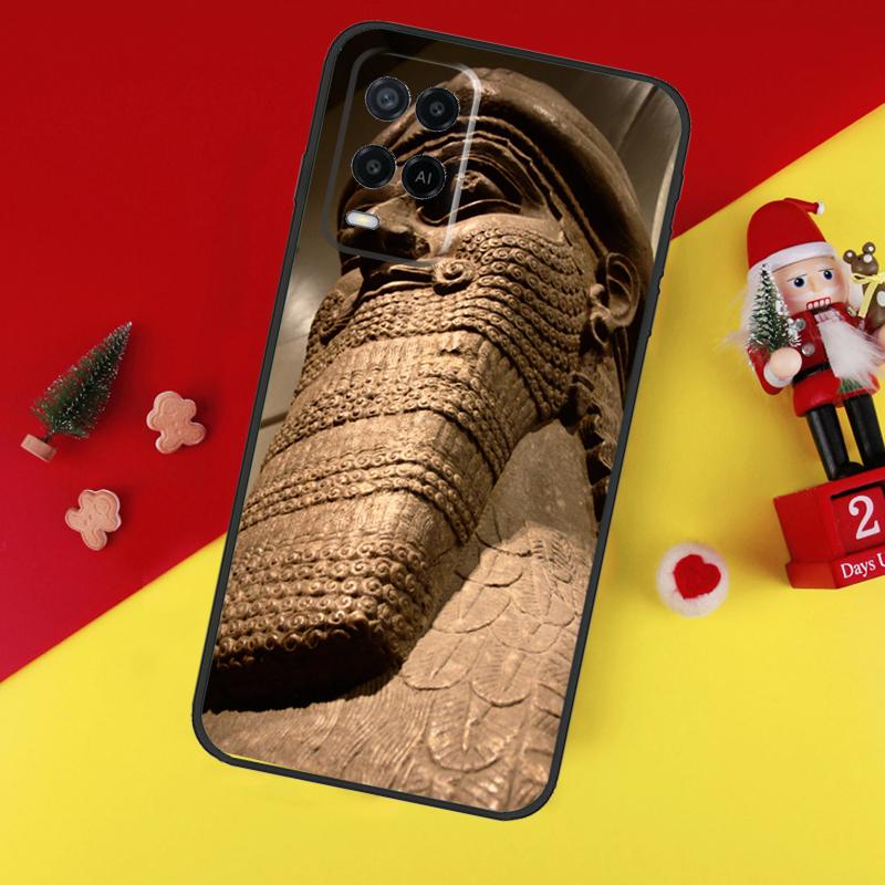 Lamassu Assyrian Mesopotamian Case For Oppo A5 A6 Pro A15 A57 A17 A54 A74 A94 A76 A16 A96 A40 A60 A80 A18 A38 A58 A78 A98