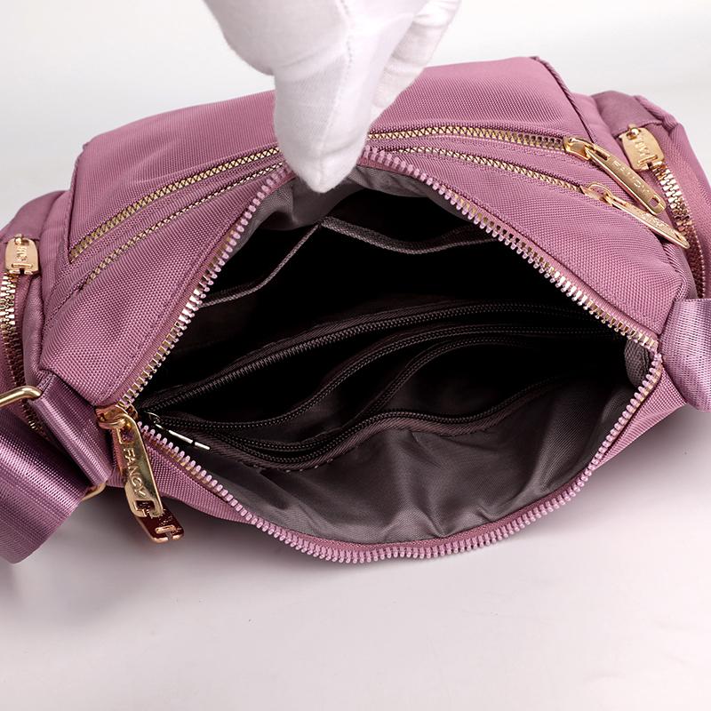 Crossbody Shoulder Bag for Women Messenger Waterproof Nylon Bags Ladies Bag