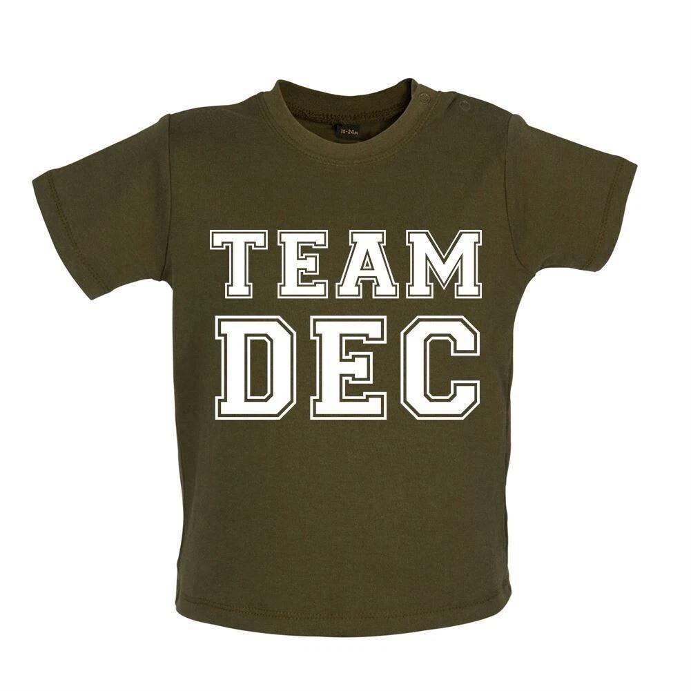 

Team Dec - Kids Baby Kids Boys Girls Unisex T-Shirt / Bodysuit - Dec Celebrities TV Pj Duncan And Love Fan 110