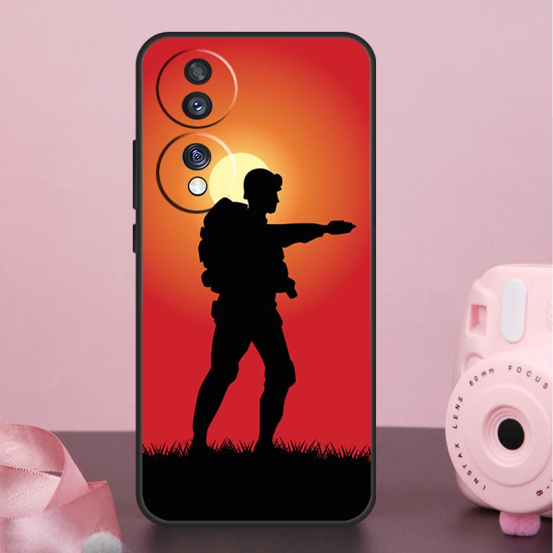 Camo Military Army Case For Honor Magic 7 Pro 5 6 8 Pro X9a X9b X9c X9d X8a X8b X8c 50 70 90 200 400 Lite Cover