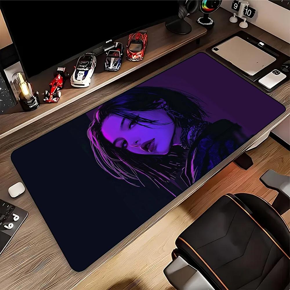 Mask Girl Anime Mousepad Custom Home Computer Keyboard Pads Desk Mat Laptop Soft Antislip Table Mat XXXL Mouse pad xcm