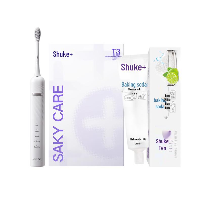 

Shuke T2 Smart Sonic Electric Toothbrush & Toothpaste Set
