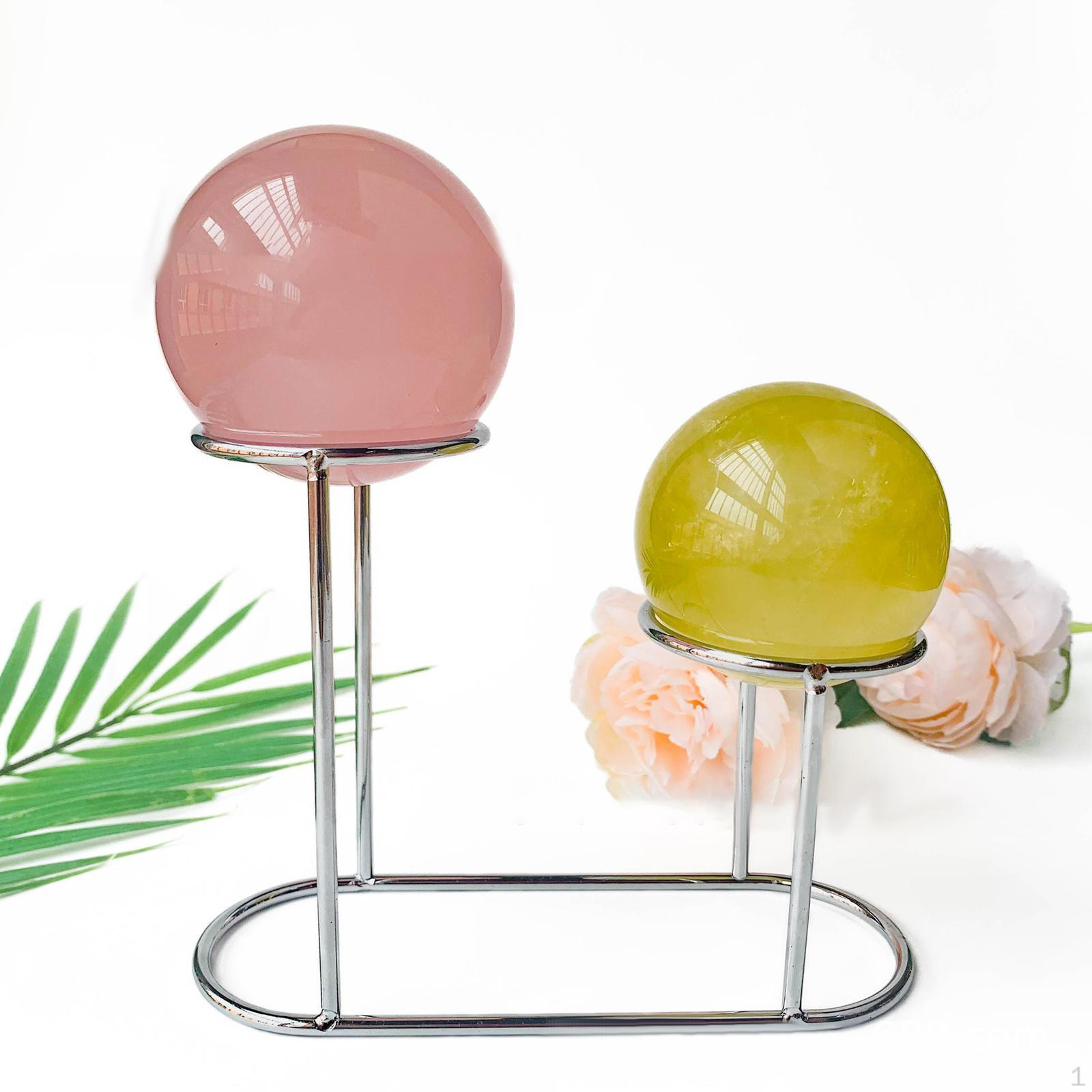 

Стеклянный шар Стенд Дисплей Креативная металлическая основа Экономия пространства Орнамент Железная свадьба Silvery