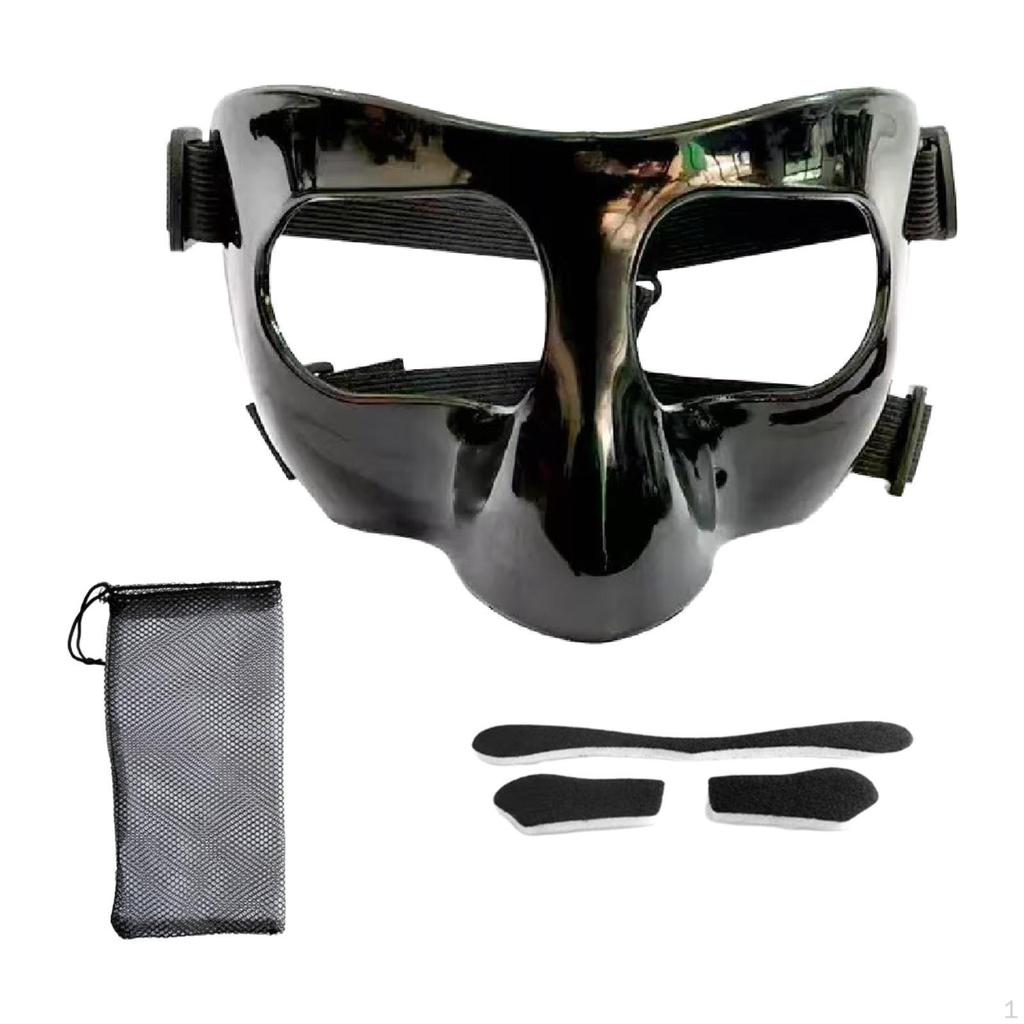 Osłona nosa do aktywności sportowych z regulowaną pianką