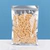 100 Transparent Aluminum Foil Self-Sealing Bags, Food-Grade Storage Bags, Reusable Packaging Bags, with Customizable Logo