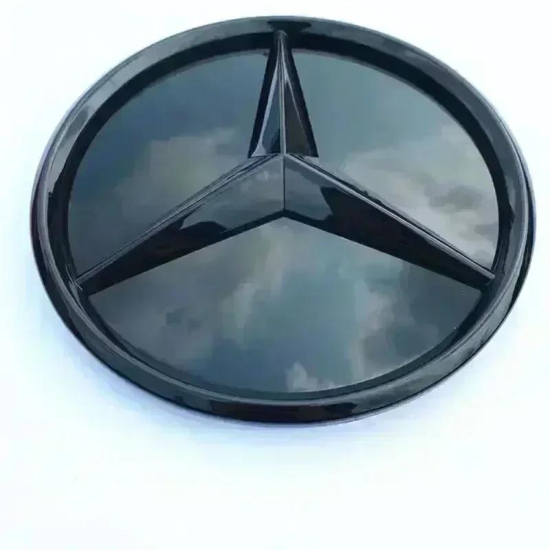 TVE4  For Mercedes-Benz W164 ML-class Before 2013 185mm 3D ABS logo The front grille star logo badge mirror bottom