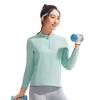 Li Ning Fitness Series Stand Collar Logo Letter Stitching T-Shirt Women Tops ATLV368-1