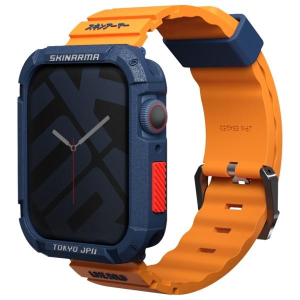 Skinarma Pasek Shokku Apple Watch        45/44/42Mm Pomarańczowy/Orange