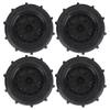 RC Beach Tires 1/14 1/16 1/18 Universal Rubber Plastic Good Grip Strong Cushioning RC Car Desert Wheels RC Desert Wheels