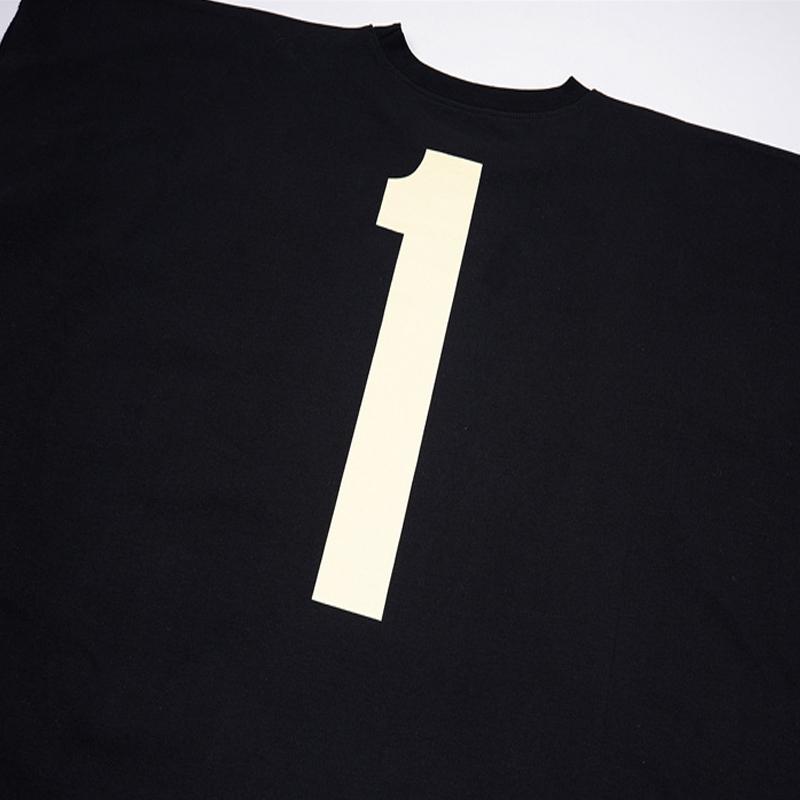 ZYLLO Modă Casual Negru Alb Tricou Bărbați Femei Tricou Oversized