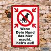 Vintage Metal Tin Sign Xcm No Dog Poop Durable Aluminum Iron Board Wall Art D Flat for Home Club Decoration