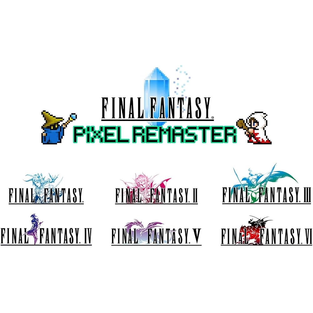 Final Fantasy I-VI Pixel Remaster Collection (Multi-Language) (Import: Asia) — Switch
