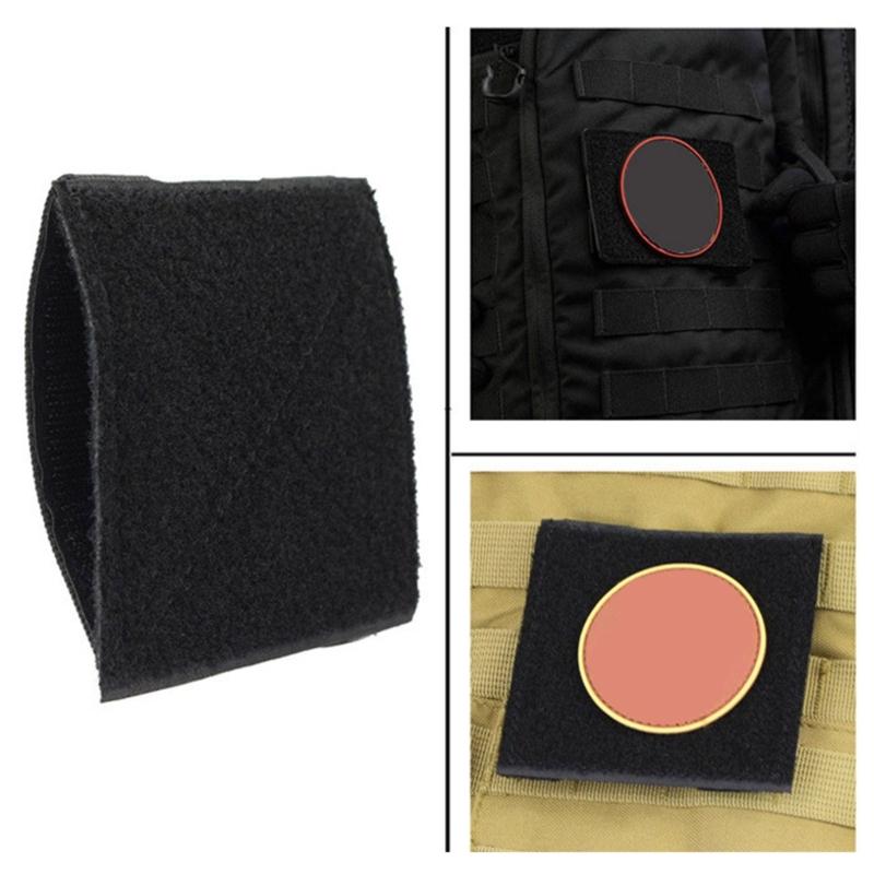 2Pcs Hook And Loop Tacticals Patches Board Molles Attachment Patches Display Board Molles Panel For Badge Insignias Patches