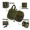 Military Fan Mobile Phone Bag EMT Tool Molle System Small Hanging Waist Medical Outdoor