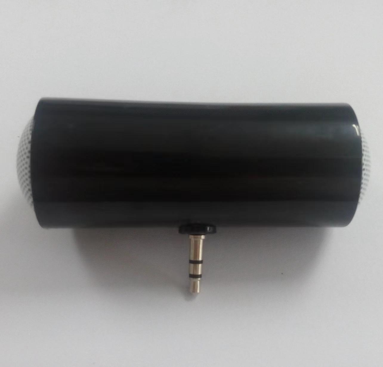 

Міні-динамік Мобільний телефон Планшет Міні-стерео гучномовець 2 Вт 3,5 мм штекер чорний