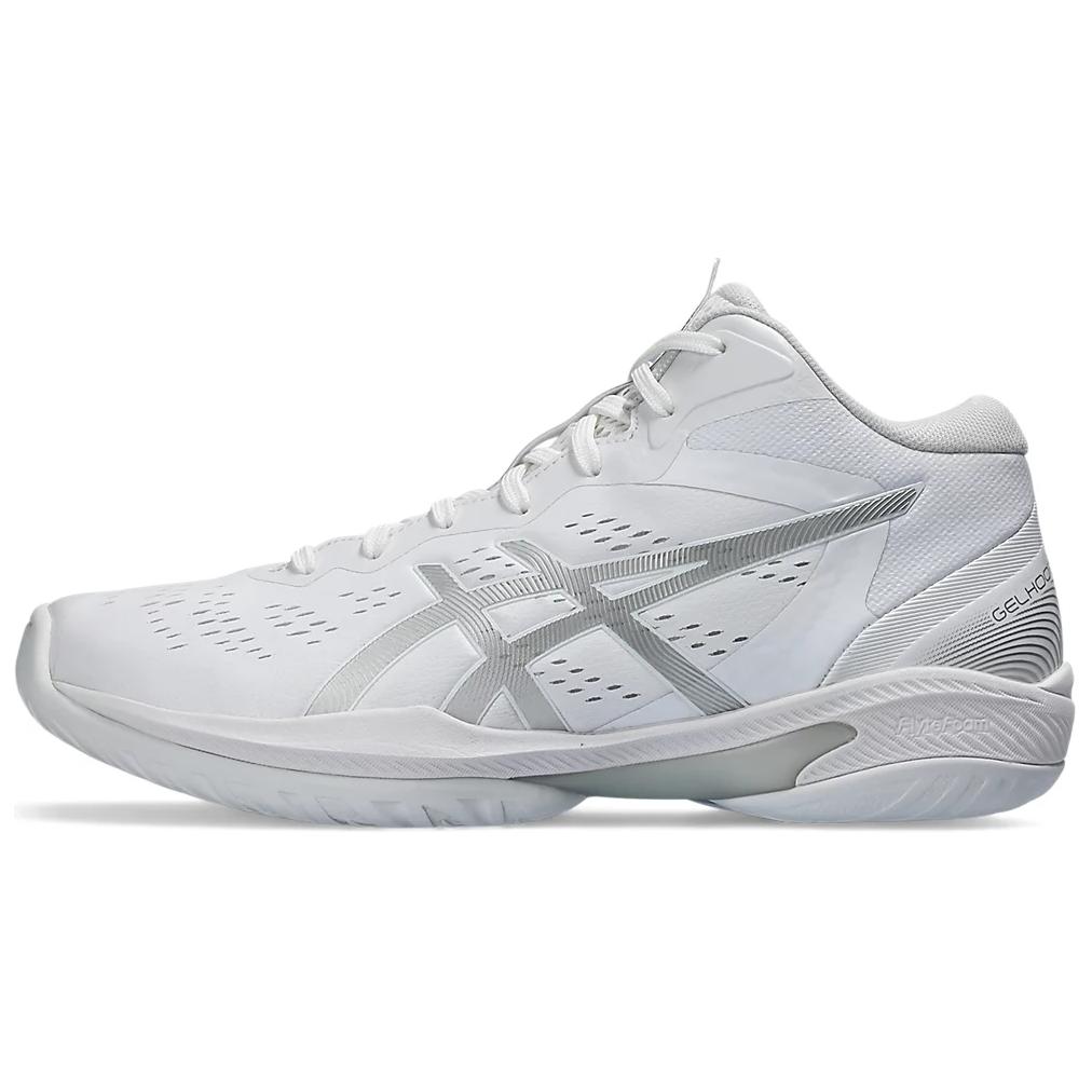 New Asics GELHOOP V16 Mid Top Basketball Shoes Unisex White 1063A080-100