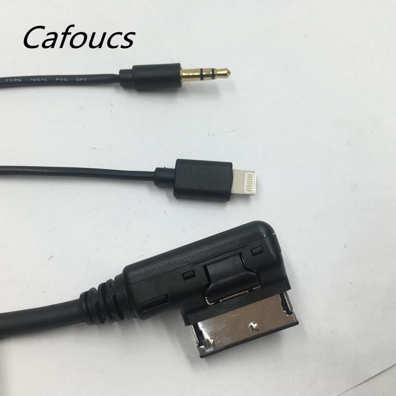 For MERCEDES BENZ MMI Music Interface AUX Cable 8-PIN ADAPTER Charge for iPod iPhone 5 5s 6 6plus