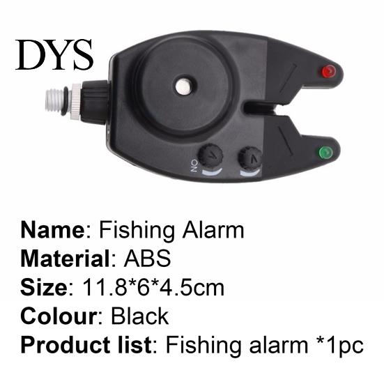 LED Fishing Bite Alarm Electronic Intelligent ABS Easy to Rod Clip Install Angling Indicator for